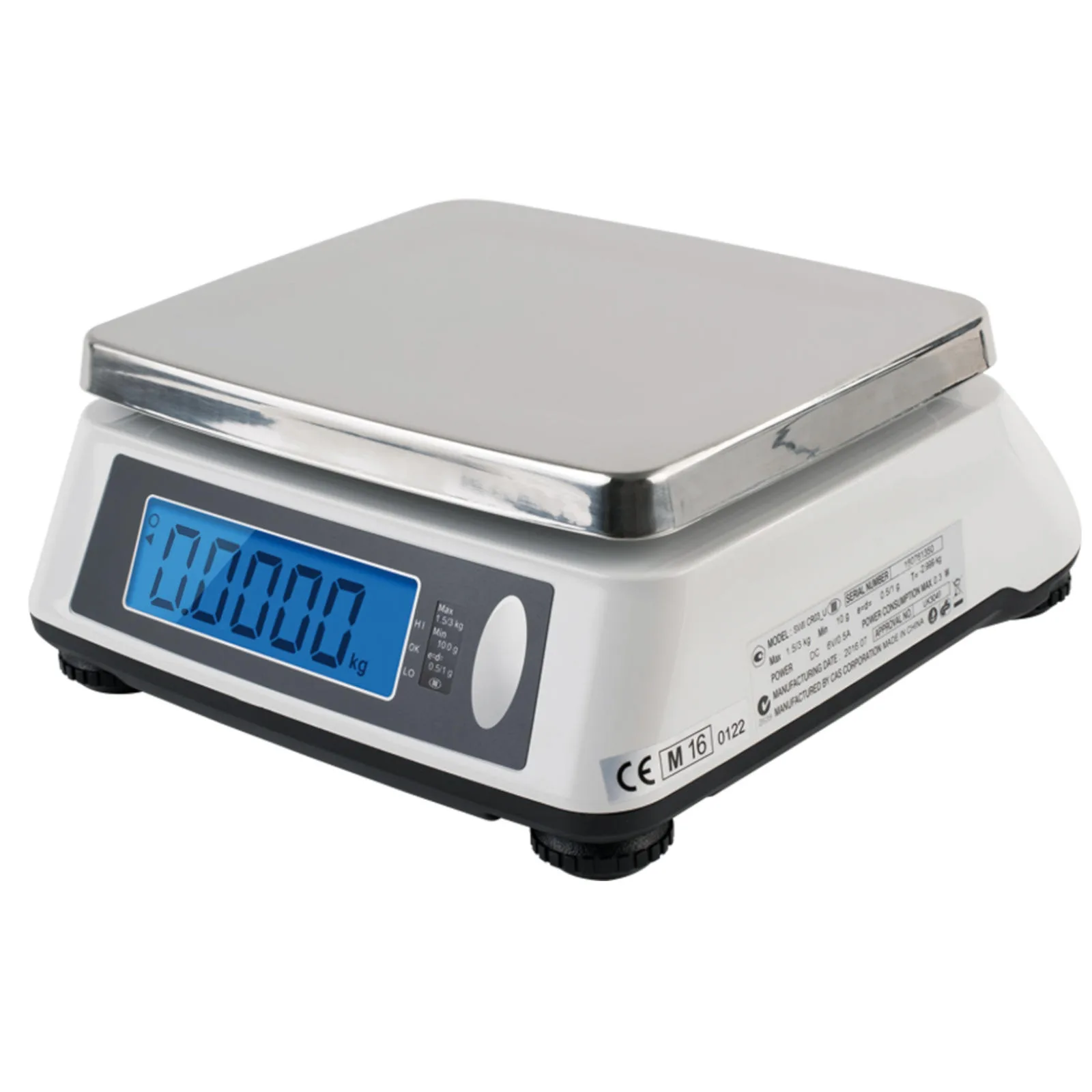 Cântar de bucătărie CAS cu verificare, 30 kg / 10 g - CAS 580424 4
