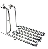 Grzałka do frytownic 10l Royal Catering 3200W 230V 3