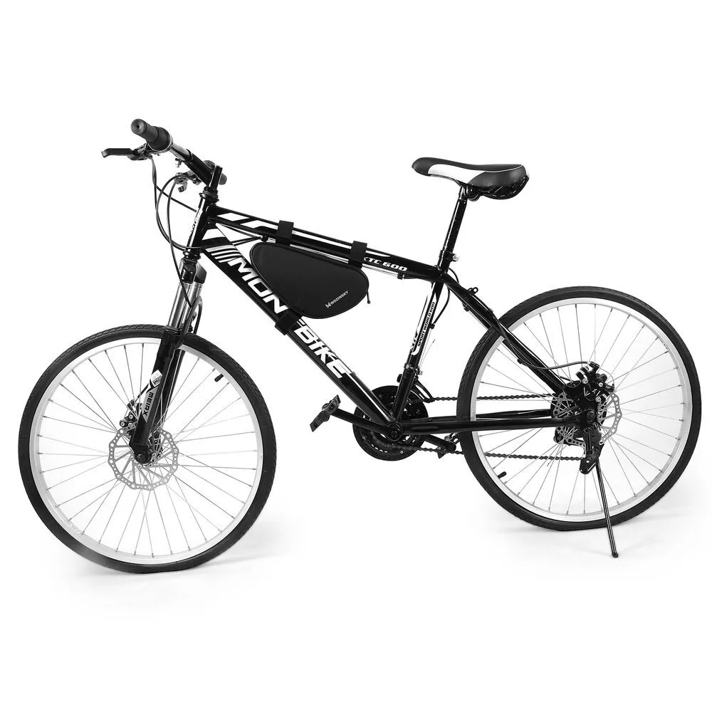 1.5 L black bicycle frame bag 11