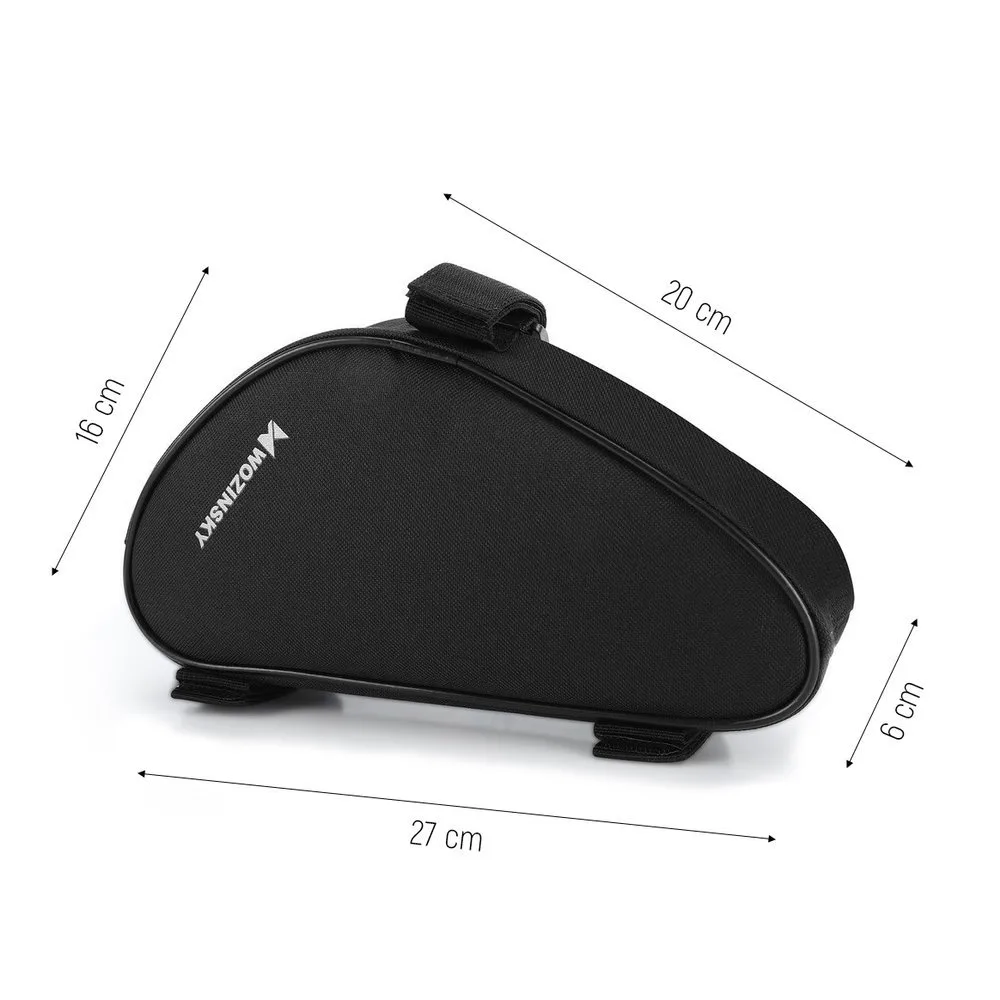 1.5 L black bicycle frame bag 4