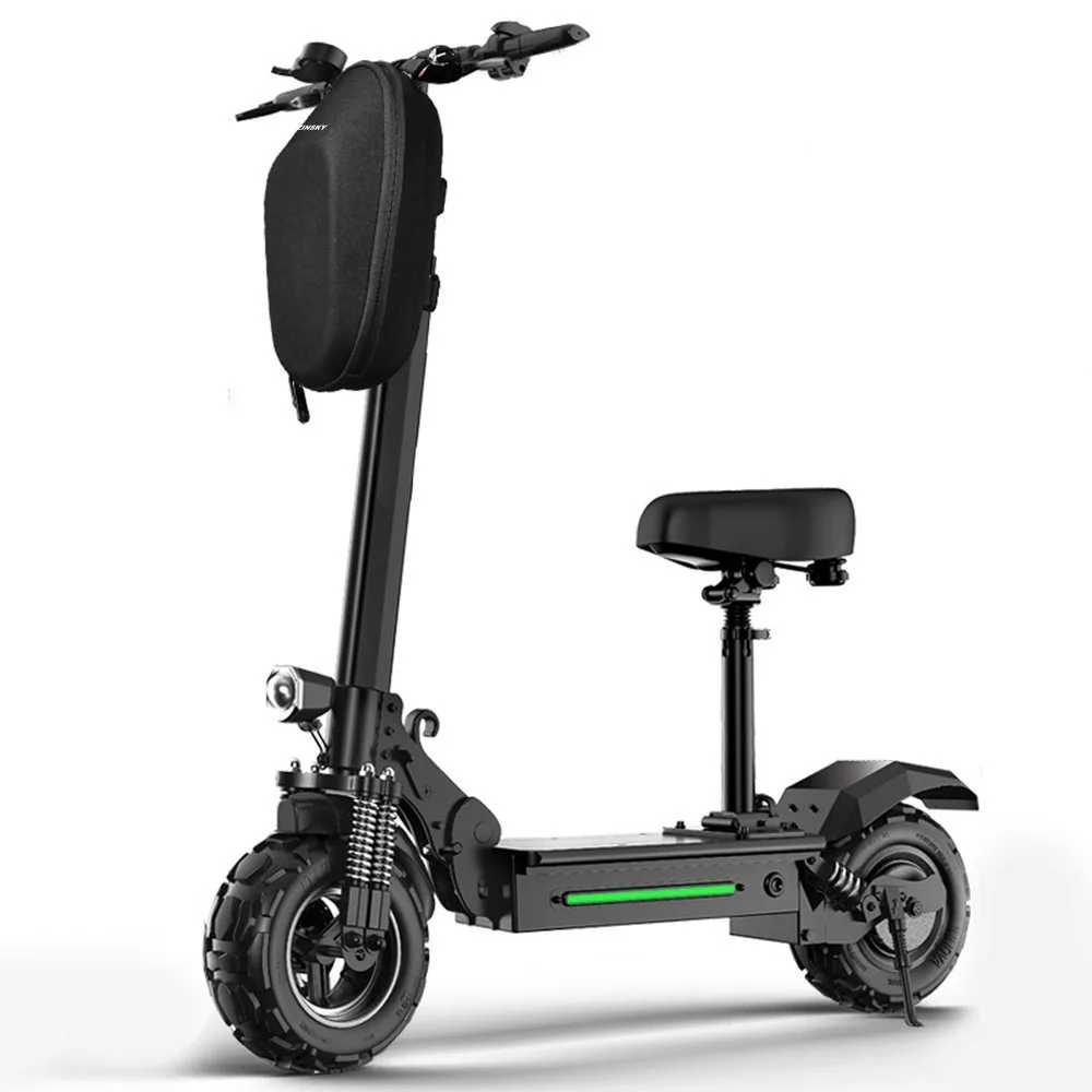 Vízálló kormánytáska robogókhoz, 4 l, fekete 4