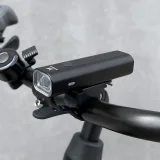 Lampă frontală USB pentru bicicletă, lumină albă, 4 moduri, negru 2
