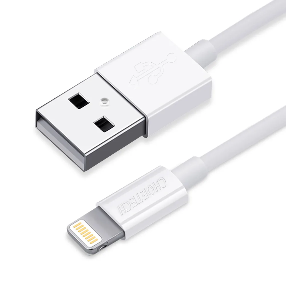 MFI USB–Lightning kábel, 1,2 m, fehér