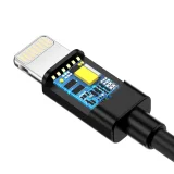 MFI USB–Lightning kábel, 1,2 m, fehér 8