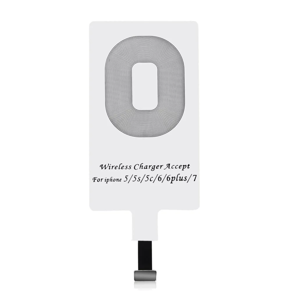 Qi Lightning vezeték nélküli töltőadapter, fehér induktív pad