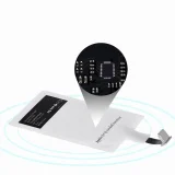Qi Lightning vezeték nélküli töltőadapter, fehér induktív pad 2