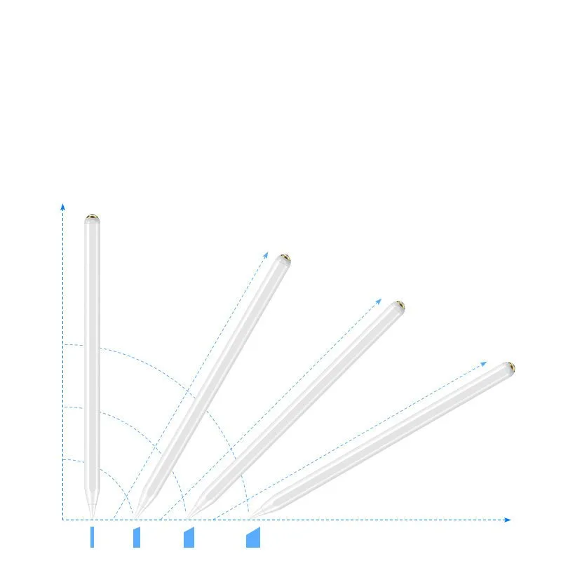 Rysik pen pojemnościowy stylus do iPad aktywny biały 3