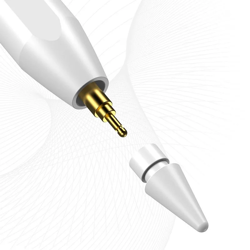 Rysik pen pojemnościowy stylus do iPad aktywny biały 4