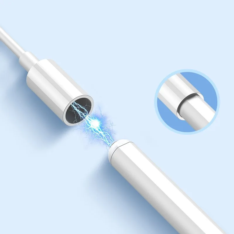 Rysik pen pojemnościowy stylus do iPad aktywny biały 5