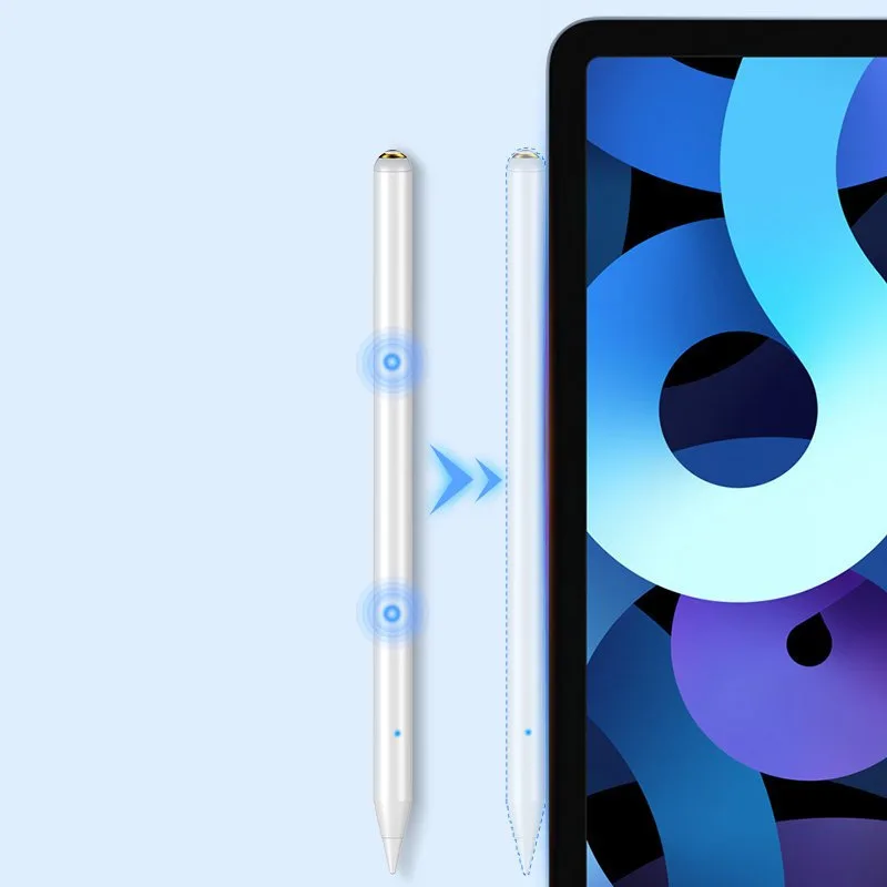 Rysik pen pojemnościowy stylus do iPad aktywny biały 6