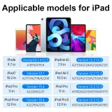 Rysik pen pojemnościowy stylus do iPad aktywny biały 8