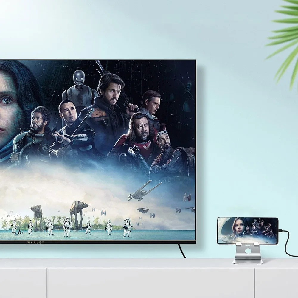 USB Type-C – HDMI 4K 30 Hz kábel, 3 m, fekete 7