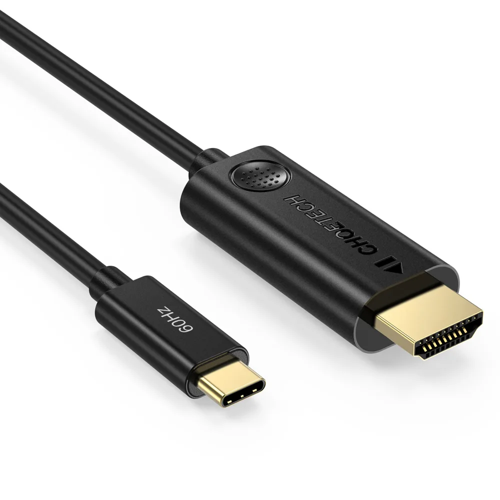 USB Type-C to HDMI 2.0 4K 60Hz Adapter Cable, 1.8m, Black 3