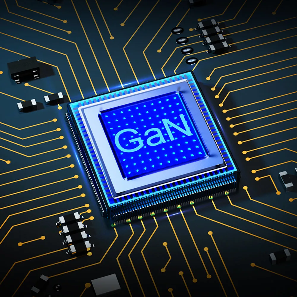 GaN USB Type-C 61W 3A Power Delivery brzi zidni punjač, crni 6