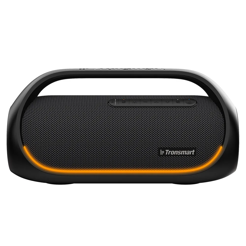 Bang 60 W-os vízálló Bluetooth vezeték nélküli hangszóró powerbank funkcióval, fekete