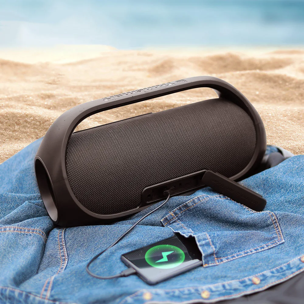 Bang 60W Waterproof Bluetooth Wireless Speaker with Power Bank Function, Black 6