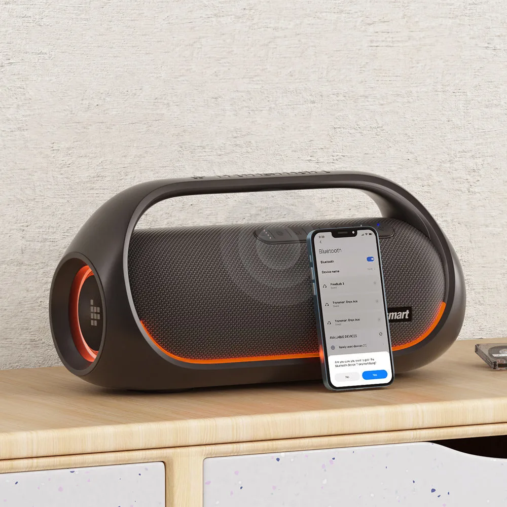 Bang 60W Waterproof Bluetooth Wireless Speaker with Power Bank Function, Black 8