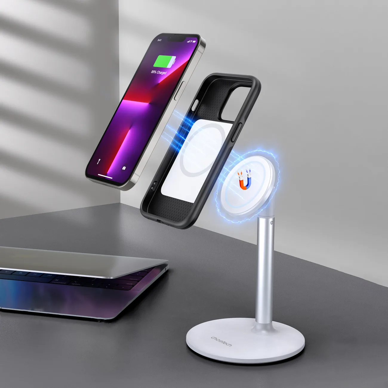 Puzdro MFM proti pádu pre iPhone 13 Pro, čierne 8