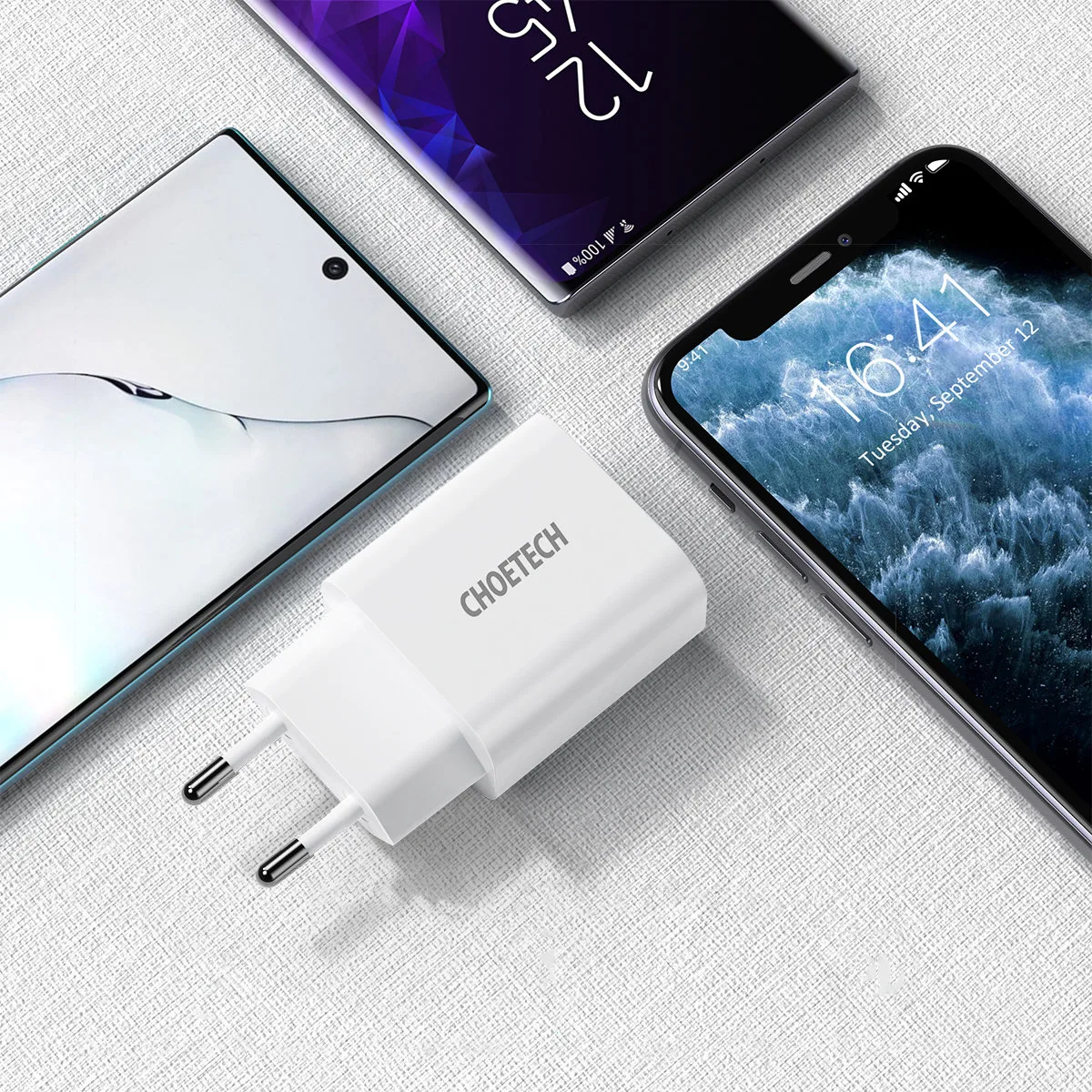 USB Type-C PD 20W Wall Charger, White 3