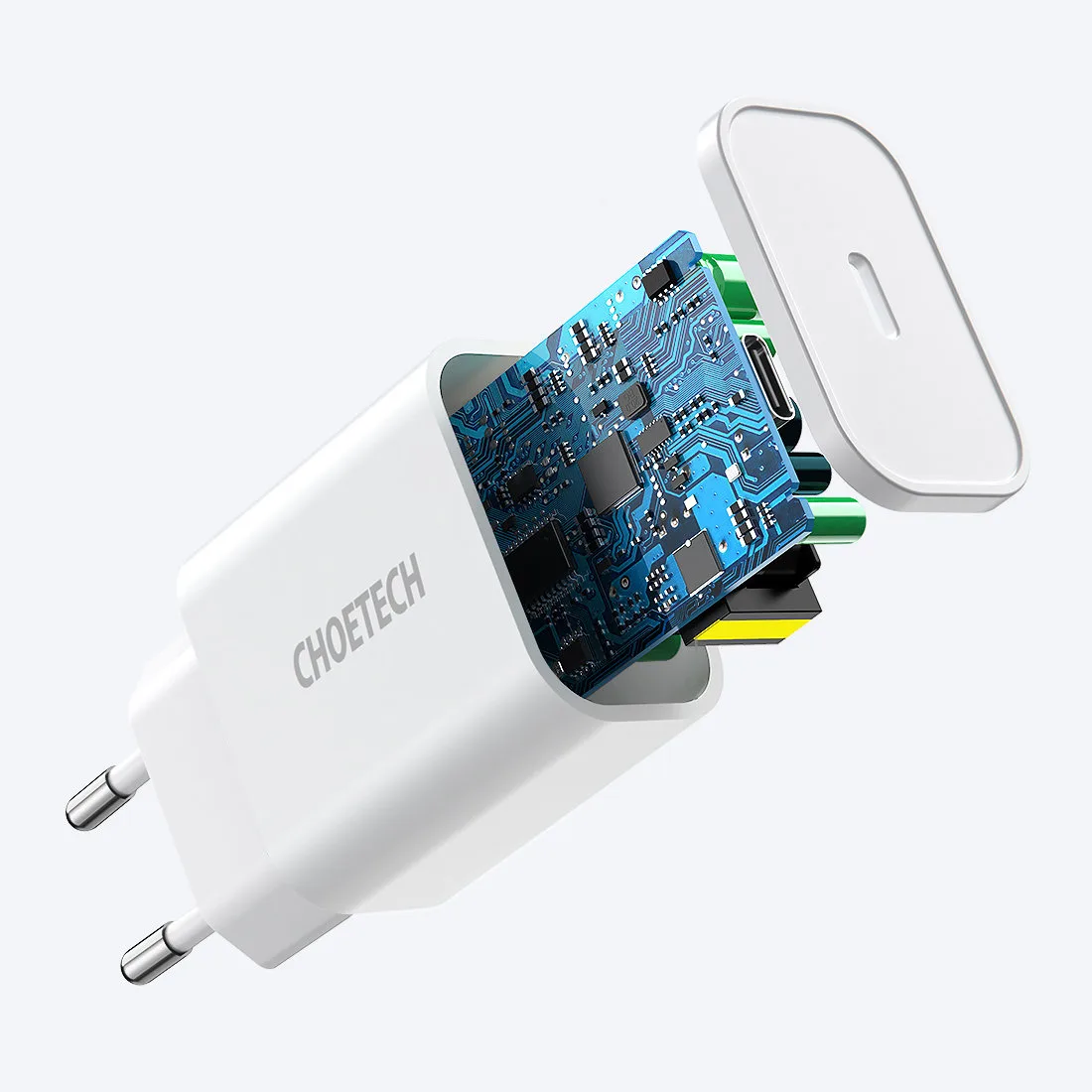 USB Type-C PD 20W Wall Charger, White 6