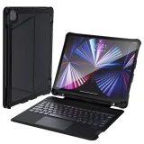 Billentyűzetes tok iPad Pro 12,9" + vezeték nélküli Bluetooth-billentyűzet, fekete