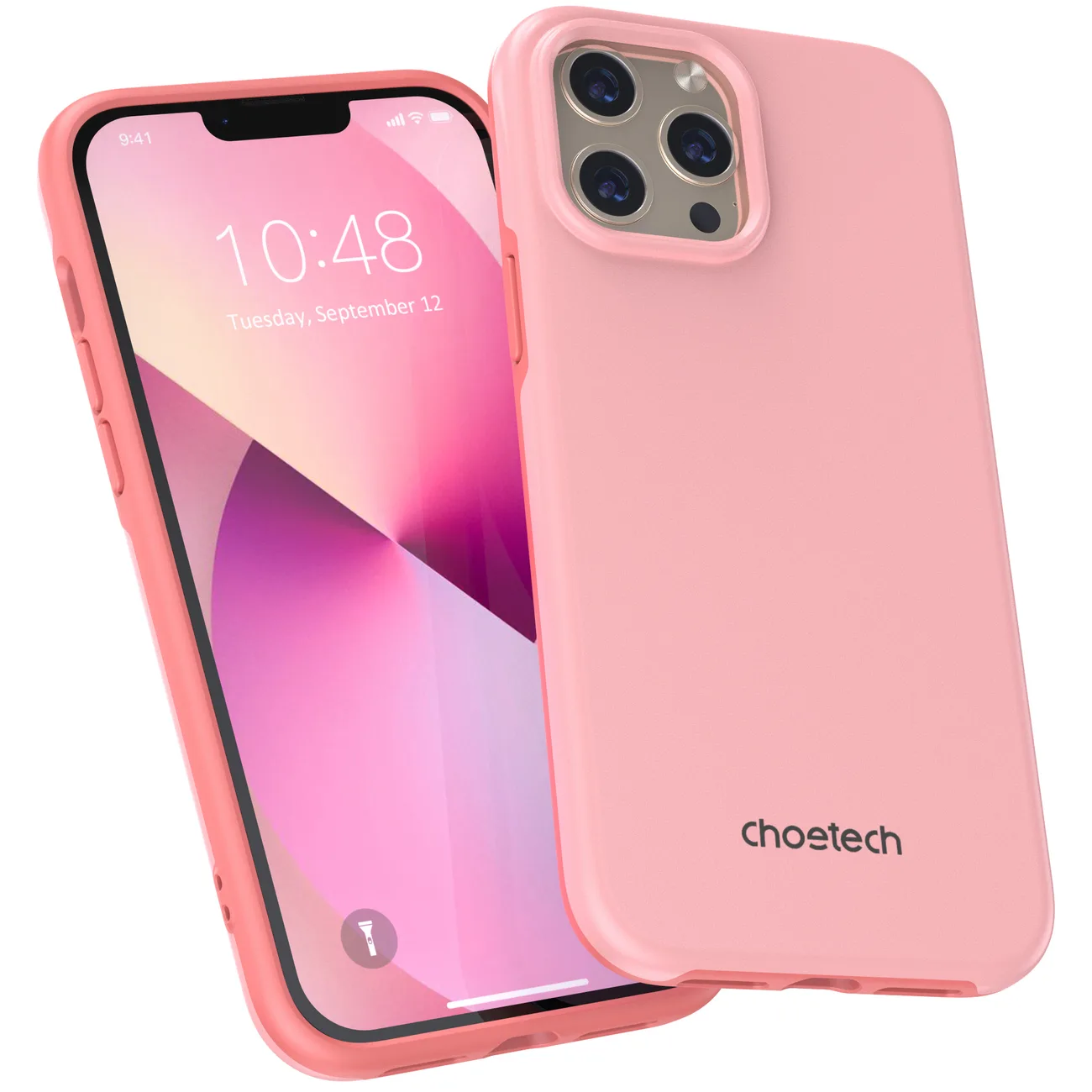 MFM esésvédő tok iPhone 13 Pro-hoz, rózsaszín