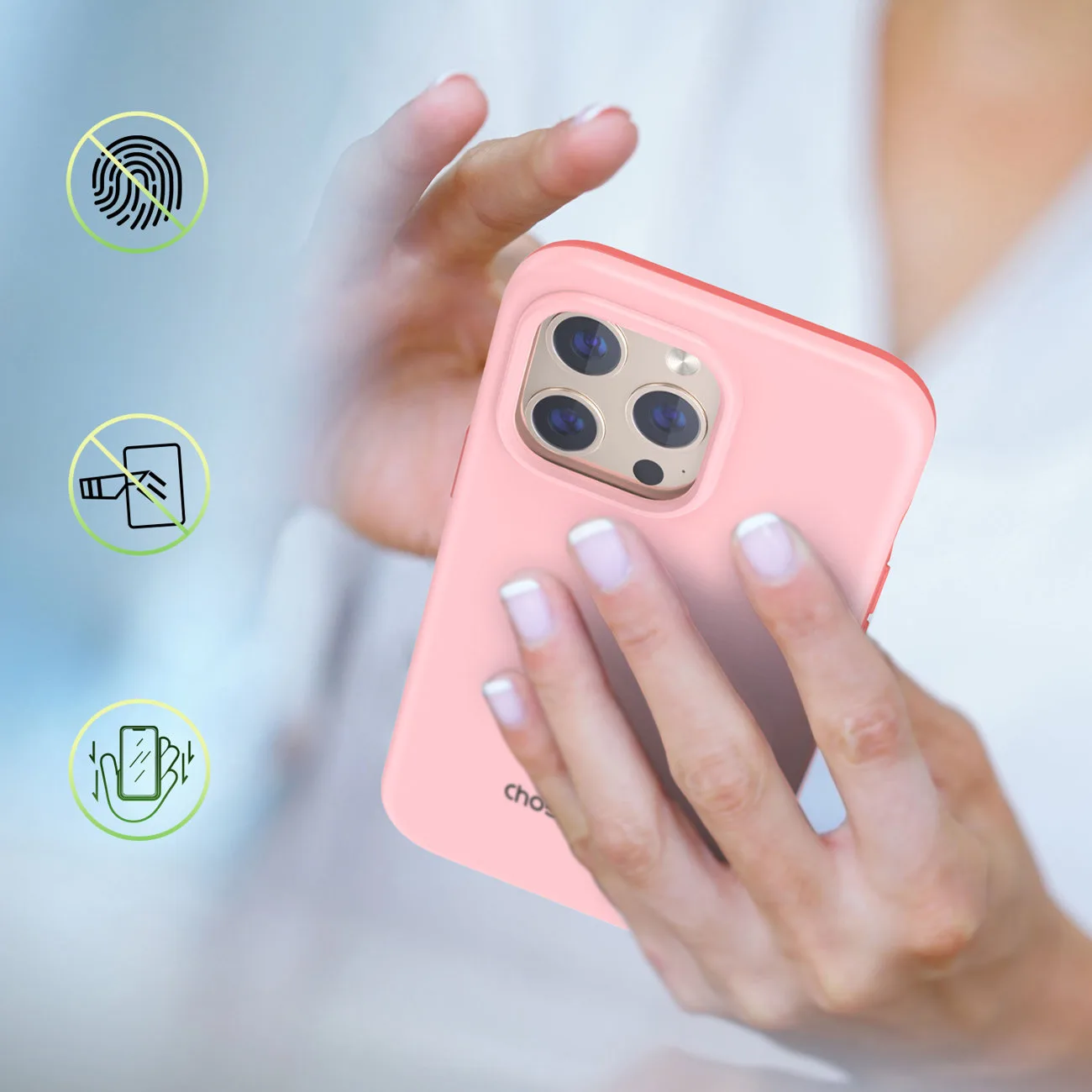 MFM Anti-drop Case for iPhone 13 Pro, Pink 8