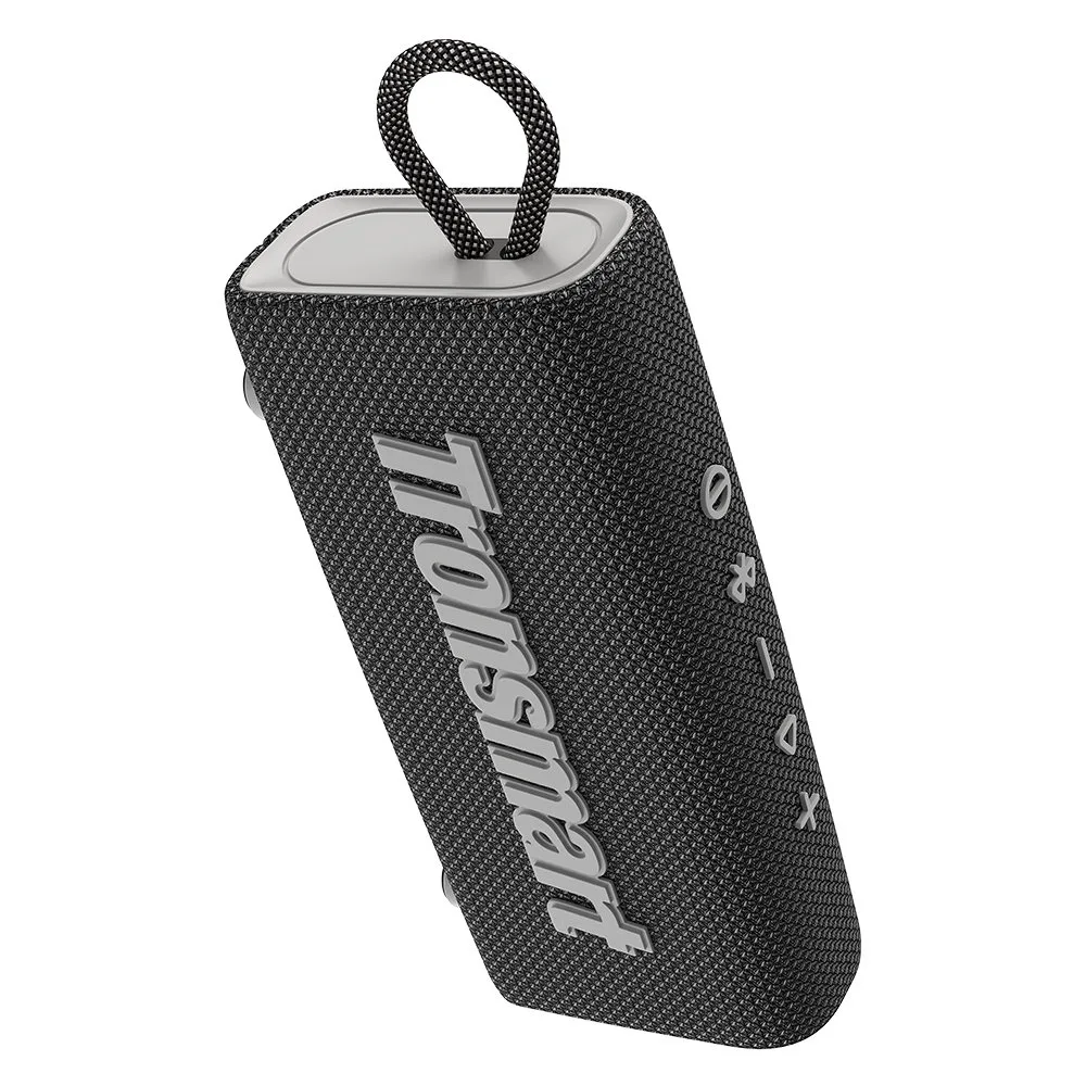 Trip vezeték nélküli Bluetooth 5.3 hangszóró, IPX7 vízálló, 10 W, fekete