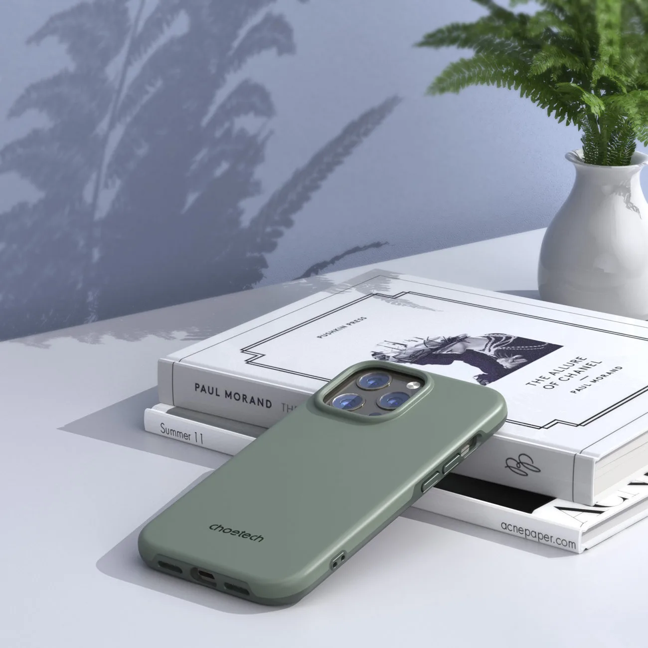Husă anti-cădere MFM pentru iPhone 13 Pro, verde 8