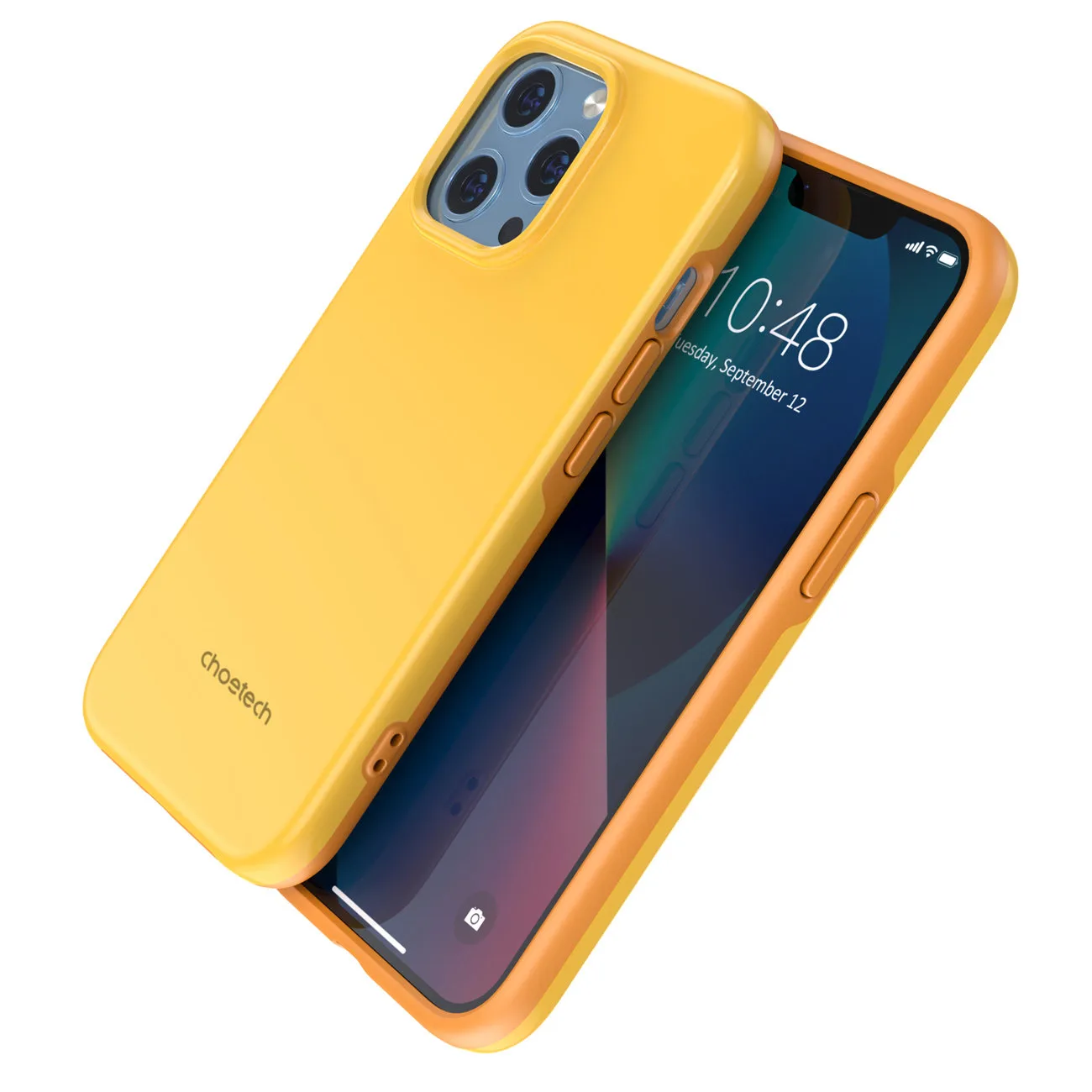 MFM esésvédő tok iPhone 13 Pro-hoz, narancssárga 4