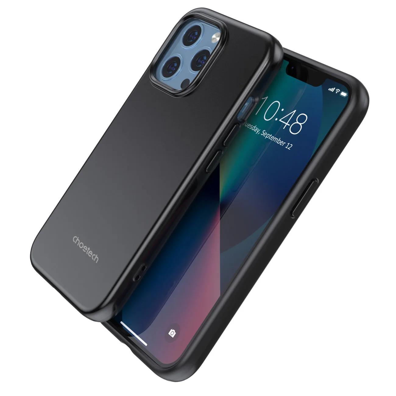 Husă anti-cădere MFM pentru iPhone 13 Pro Max, negru 4
