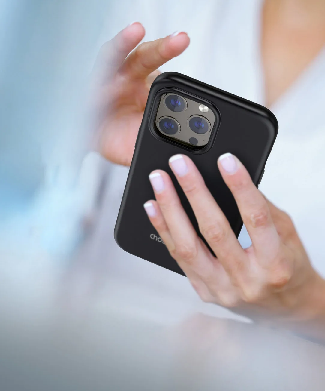Husă anti-cădere MFM pentru iPhone 13 Pro Max, negru 6