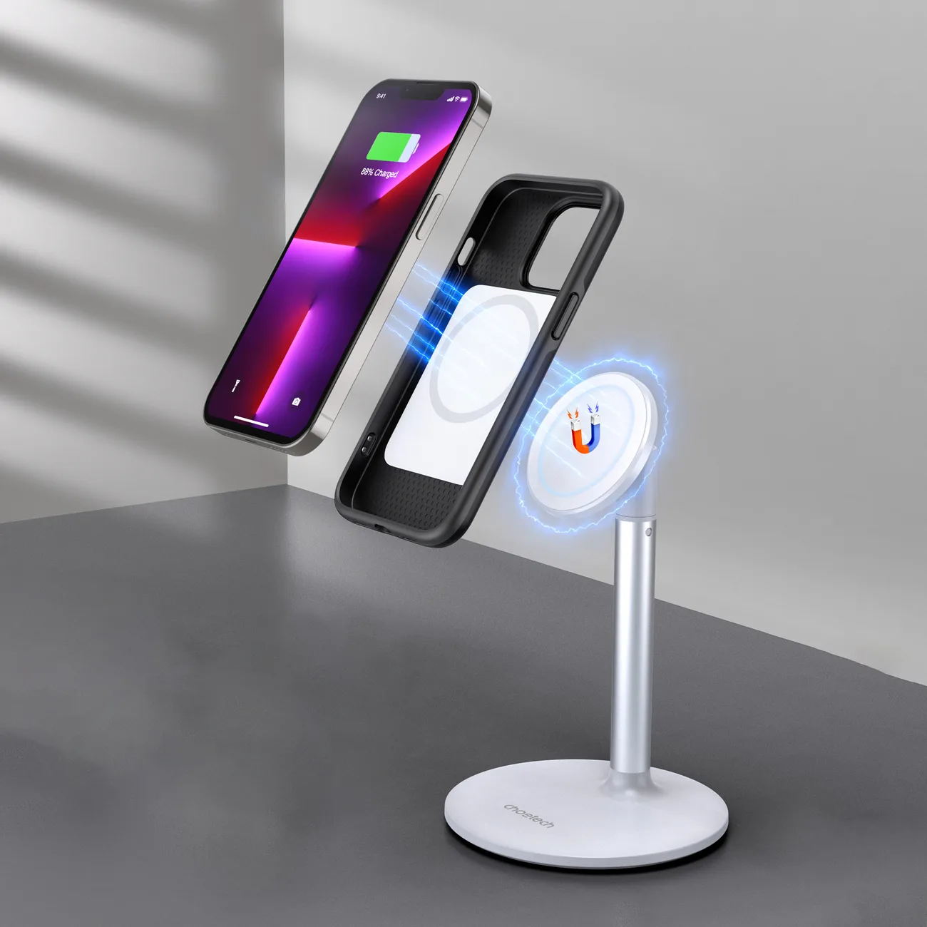 Husă anti-cădere MFM pentru iPhone 13 Pro Max, negru 7
