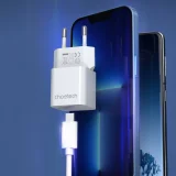 20W USB Type-C zidni punjač, bijeli 3