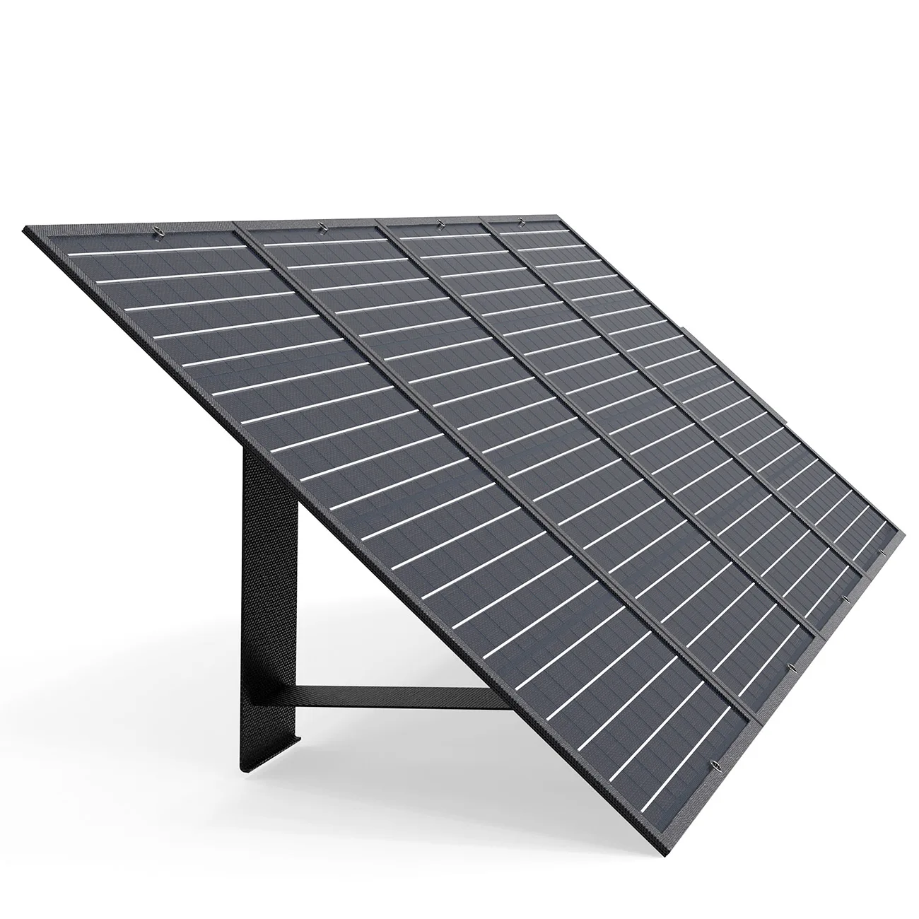 Ładowarka solarna słoneczna turystyczna składana 160W czarna 2