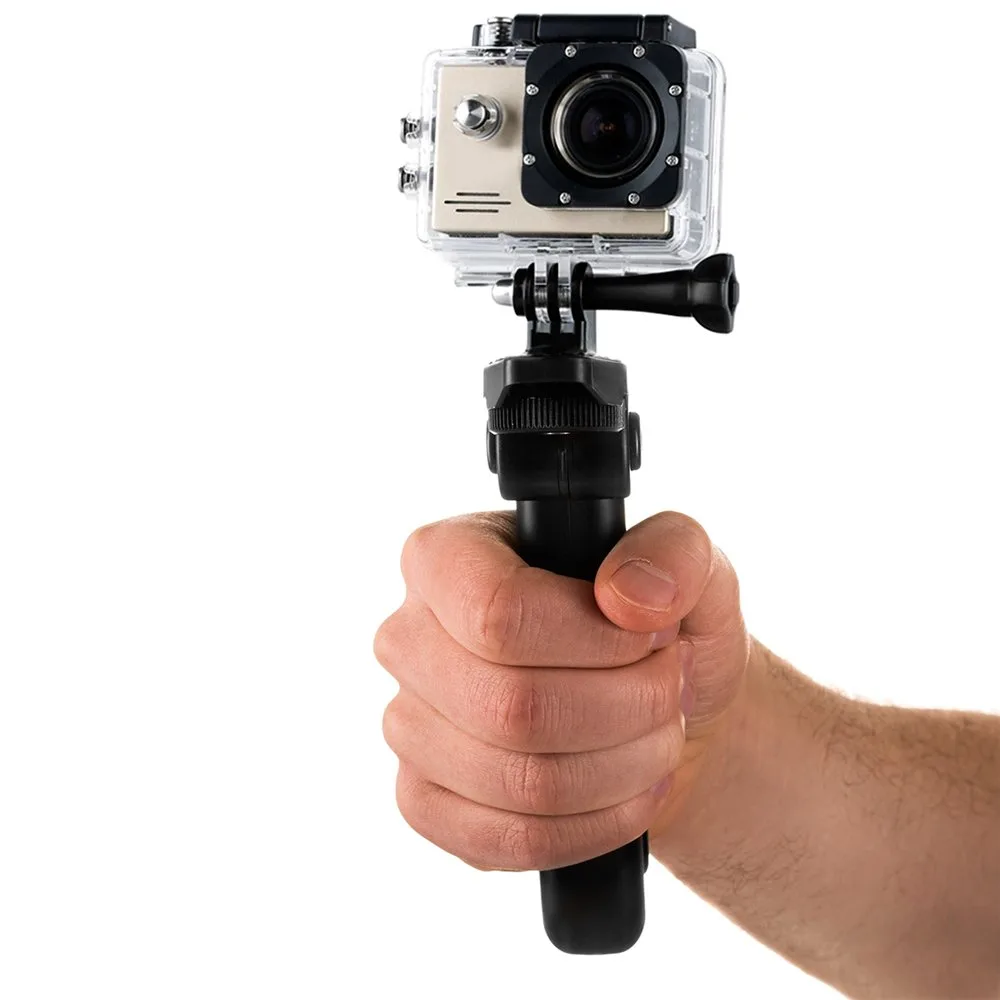 GoPro SJCAM fekete tartó mini állvánnyal akciókamerákhoz