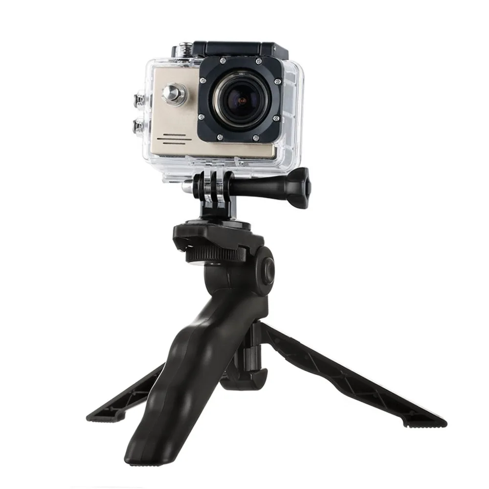 GoPro SJCAM Black Mount with Mini Tripod for Action Cameras 3