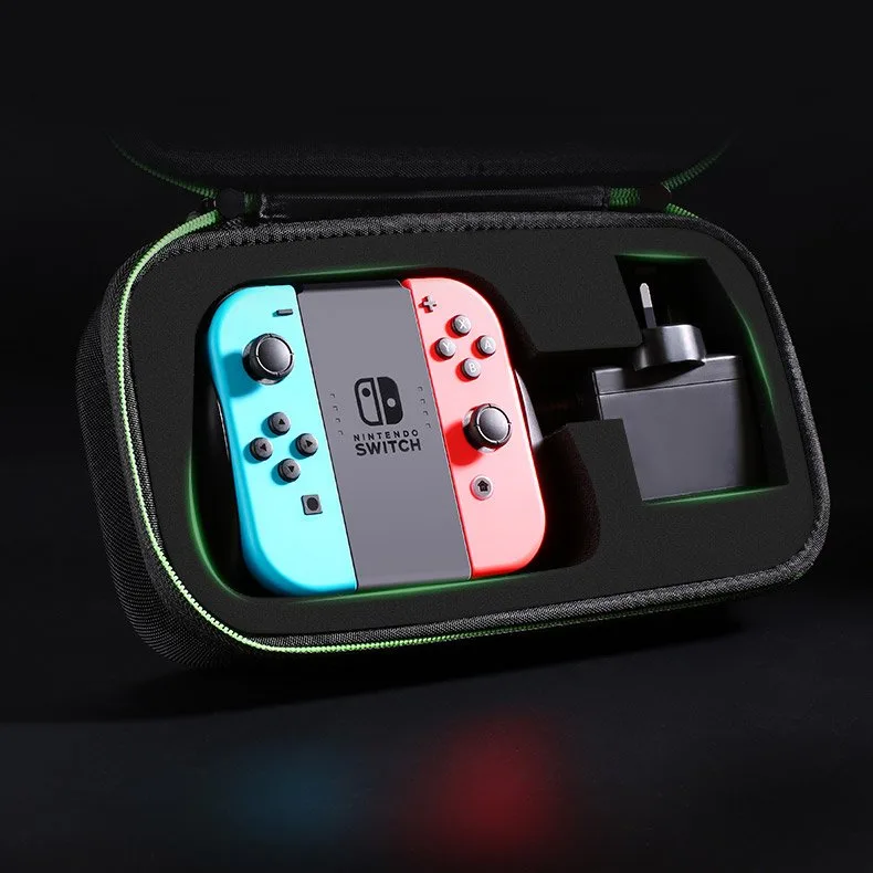 Nintendo Switch és kiegészítők tárolódoboz, fekete 5