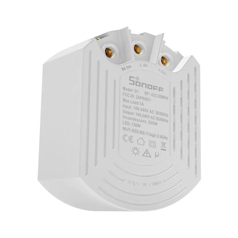 D1 Smart RF 433 MHz Light Dimmer, Black 4
