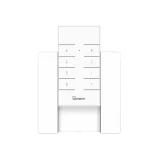 Bază de montare pe perete pentru telecomandă RF de 433 MHz, albă RM433-BASE 2