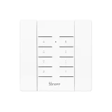 Bază de montare pe perete pentru telecomandă RF de 433 MHz, albă RM433-BASE 3