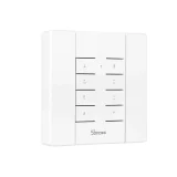 Bază de montare pe perete pentru telecomandă RF de 433 MHz, albă RM433-BASE 6