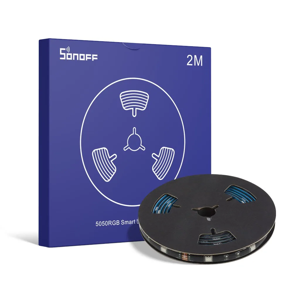 eWeLink 300 lm 5050RGB-2M 2 m-es IP65 intelligens, vízálló RGB LED-szalag