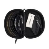 Ochelari de soare polarizați pentru ciclism cu set de lentile + inserție pentru prescripție, negru 4