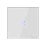 Întrerupător tactil monocanal, întrerupător cu buton WiFi, alb T2EU1C-TX 2