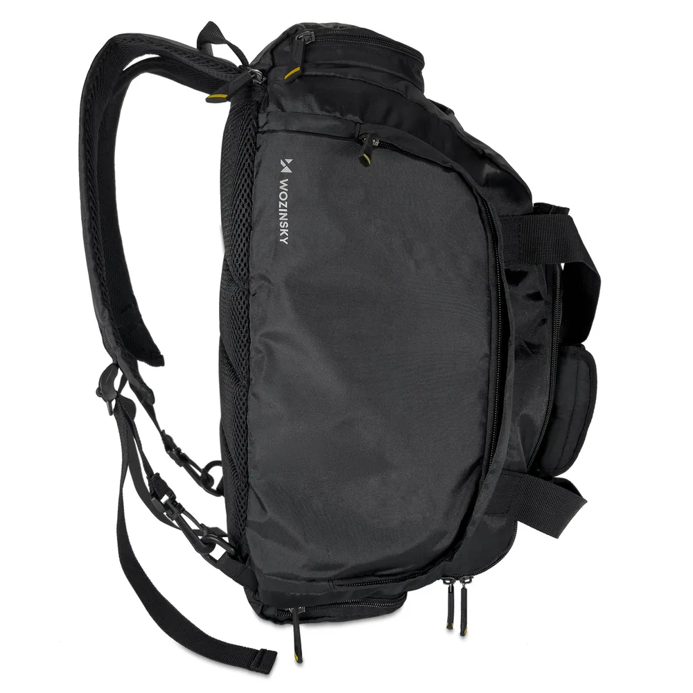 Sportska putna torba ručna prtljaga 40x20x25 cm crna 6