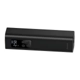 Mini car compressor, tire pump for cigarette lighter socket, black 3