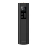 Mini car compressor, tire pump for cigarette lighter socket, black 7