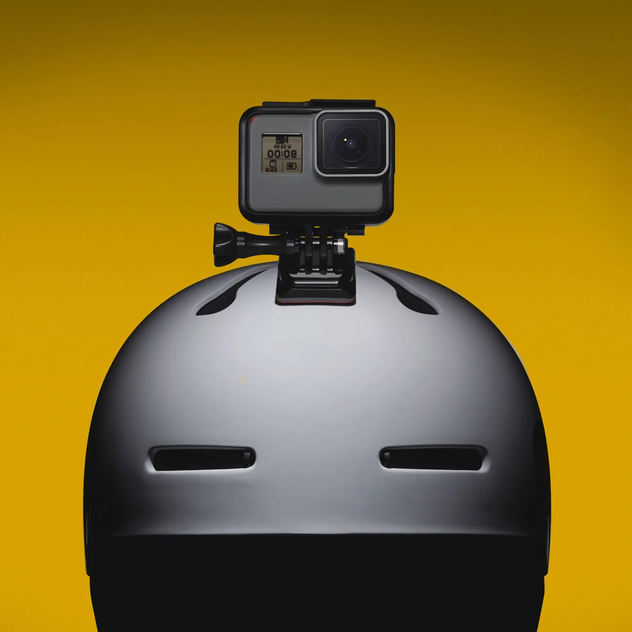 Rögzítőalapok GoPro, DJI Osmo Action, EKEN és SJCam Insta360 akciókamerákhoz 3M ragasztócsíkokkal – 4 db