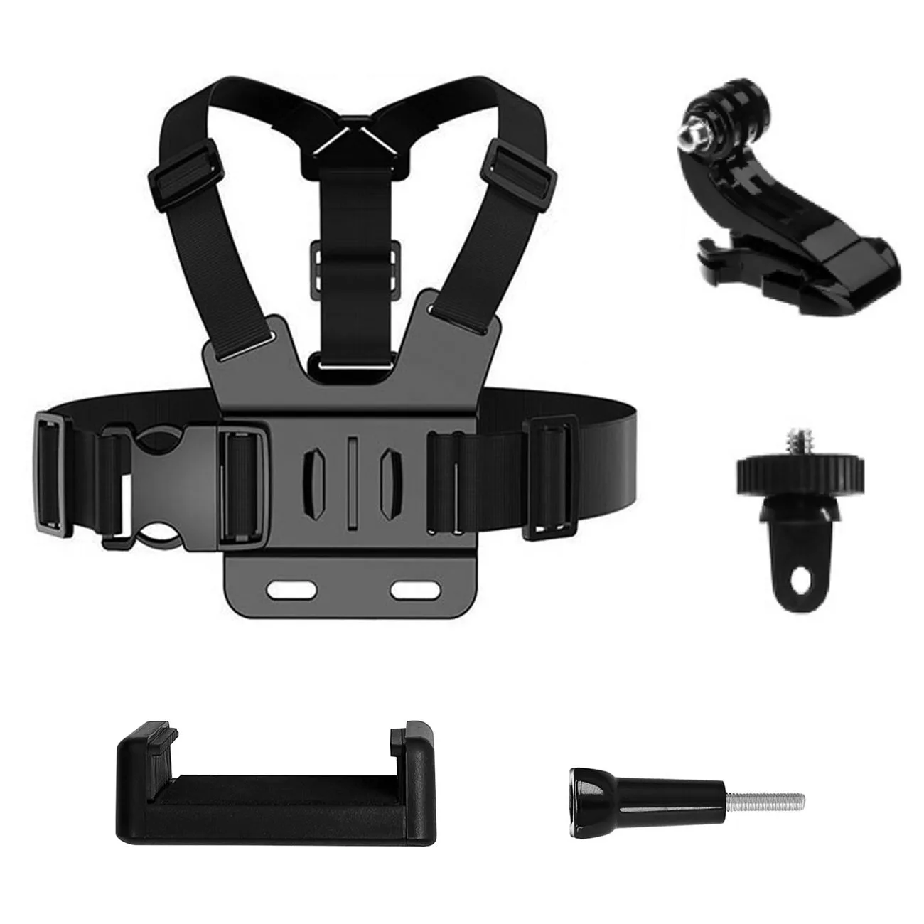 GoPro DJI Insta360 SJCam Eken mellkashevederes akciókamera kiegészítő készlet
